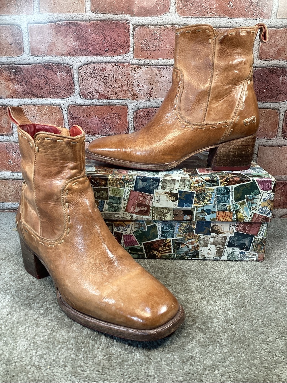 Bed Stu Merryli women’s ankle boots booties size 8.5